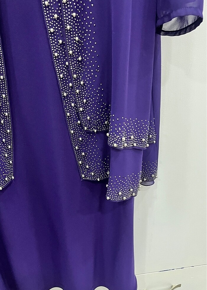 Tesettür abiye elbise - Görsel 3