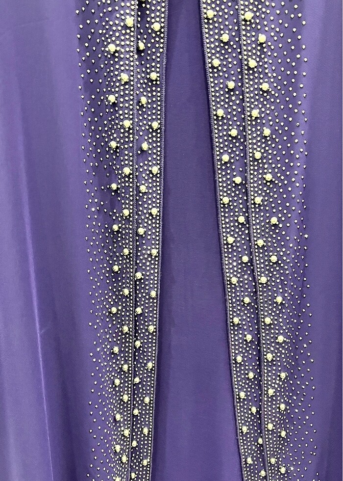 Tesettür abiye elbise - Görsel 2