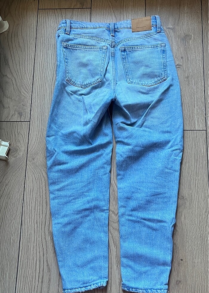 Bershka Mom kot pantolon - Görsel 3