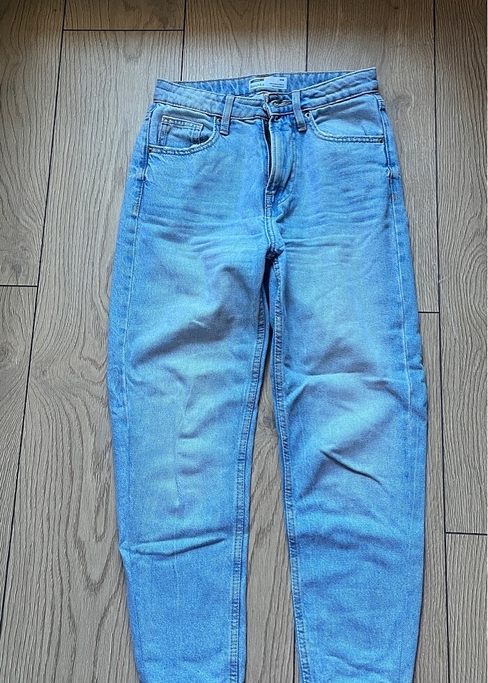 Bershka Mom kot pantolon - Görsel 4