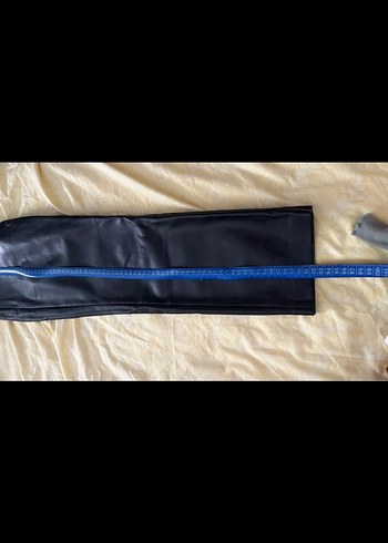 Stradivarius deri pantolon - Görsel 4