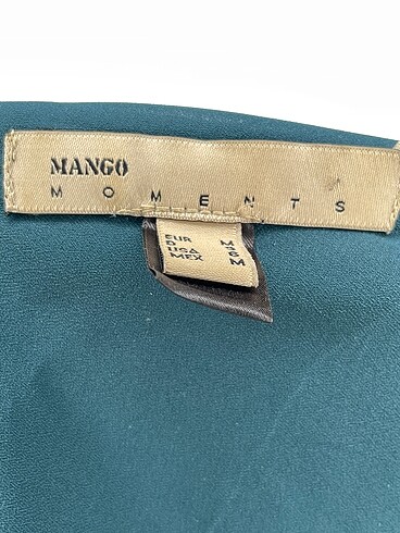 m Beden yeşil Renk Mango Kısa Elbise %70 İndirimli.