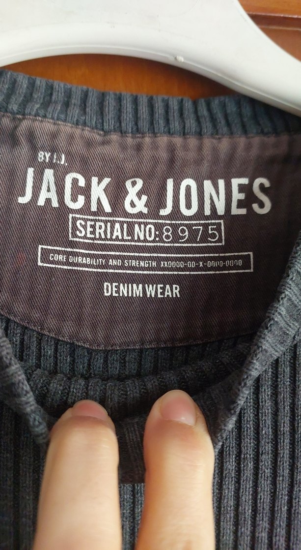 Gri Erkek Triko Kazak, Bisiklet Yaka - Görsel 2