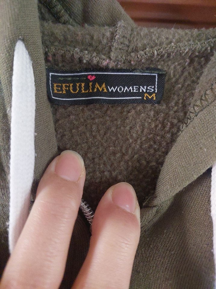 Kadın Kapüşonlu Fermuarlı Rahat Sweatshirt m&xl - Görsel 3