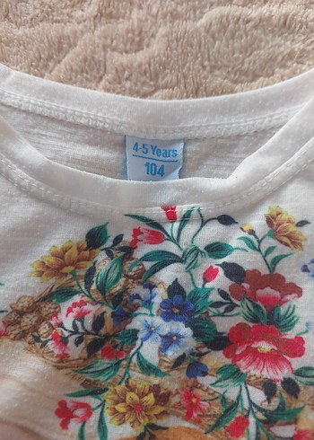 Püsküllü Bohem Kız Çocuk Tişörtü - Görsel 3