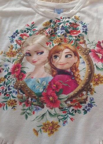 Püsküllü Bohem Kız Çocuk Tişörtü - Görsel 2