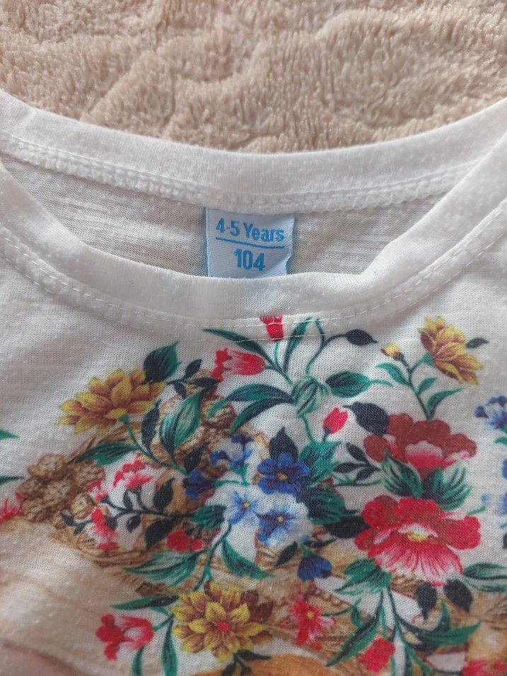 Püsküllü Bohem Kız Çocuk Tişörtü - Görsel 3