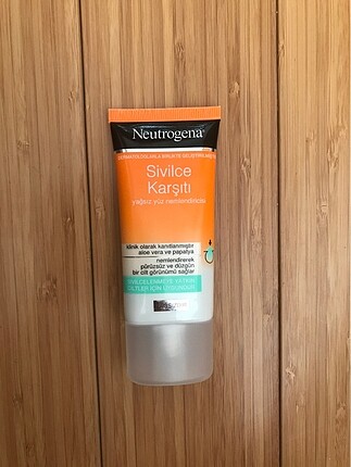 Sivilce karşıtı krem