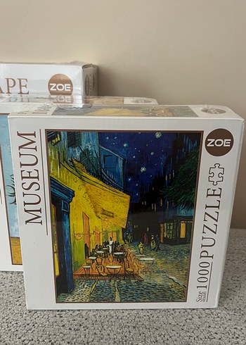 Zoe Museum 1000 Parca Gece Kafesi Puzzle
