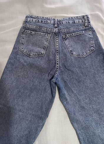 Koyu renk kot pantolon - Görsel 2