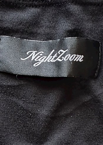 ADL Füme Drapeli Uzun Kollu Şık Kadife Elbise - Görsel 3