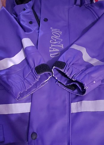 Mor Erkek Çocuk Yağmurluk - Görsel 7