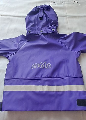 Mor Erkek Çocuk Yağmurluk - Görsel 3