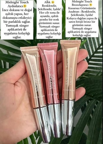 Farmasi Pastel Bej Allık - Satin Bitişli