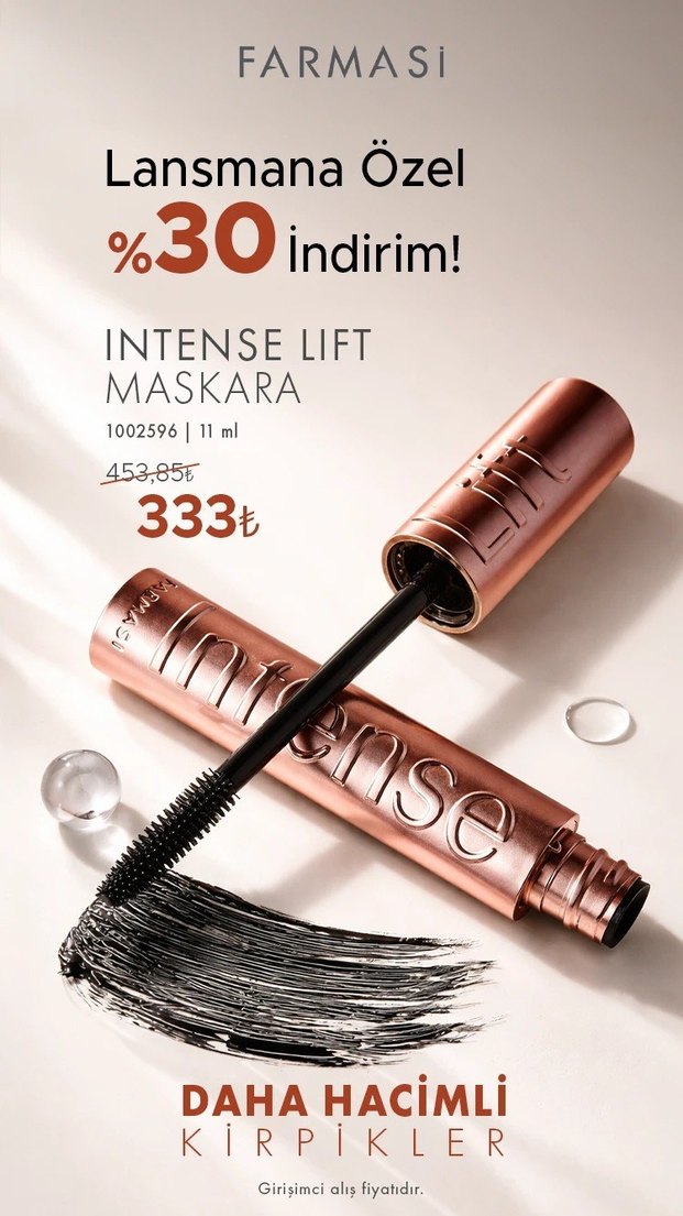 Parlak Siyah Maskara İndirimi - Görsel 2