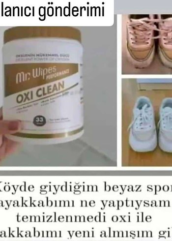 Farmasi Mr Wipes Oxi Clean Ayakkabi Temizleme Seti