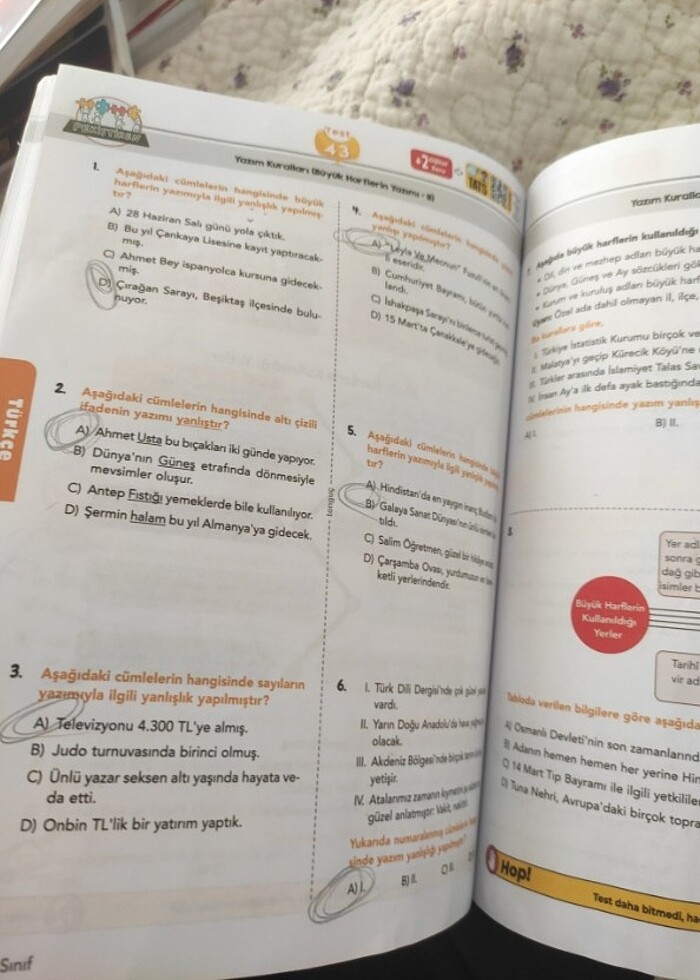 5.sinif Türkçe Soru Bankasi - Görsel 5