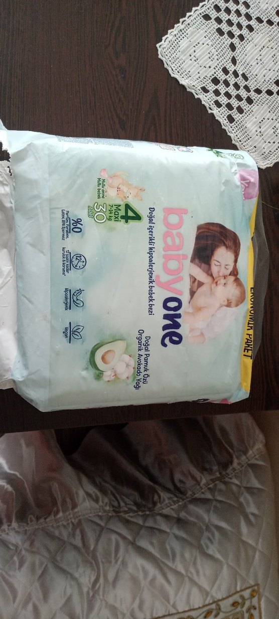 BabyOne Organik Avokado Yağlı Bebek Bezi Maxi 20'li - Görsel 2