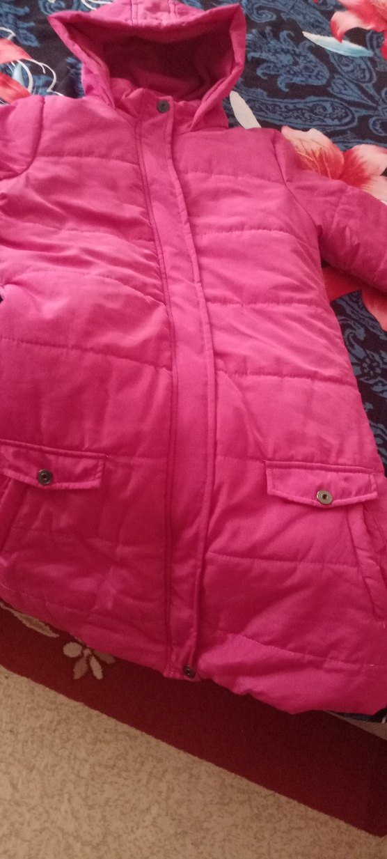 LC Waikiki Pembe Kız Çocuk Mont - Görsel 4