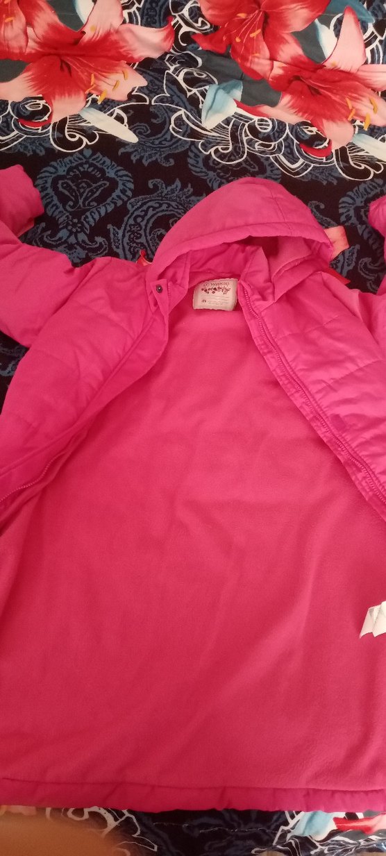 LC Waikiki Pembe Kız Çocuk Mont - Görsel 5