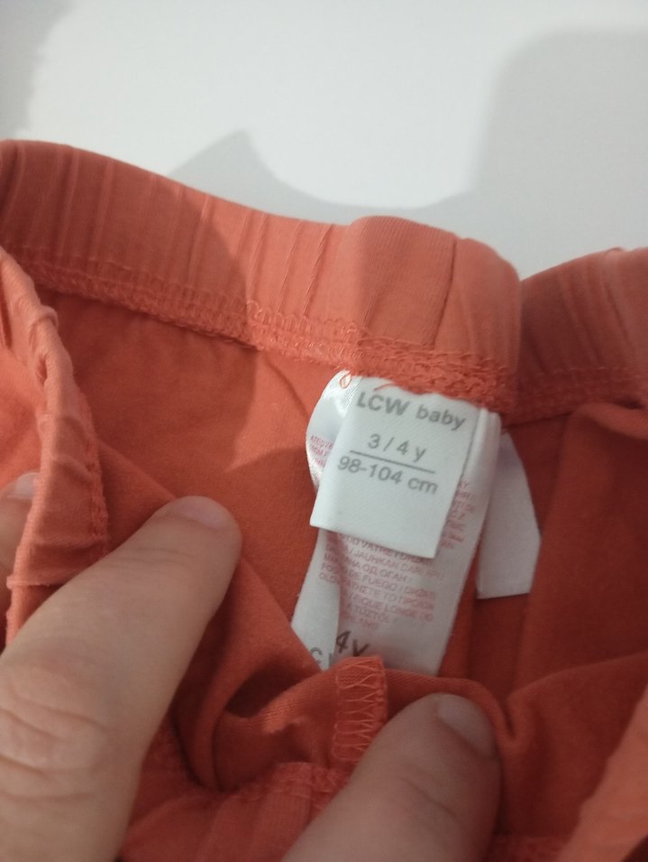 Gri Rahat Kesim Kız Tayt - Görsel 3