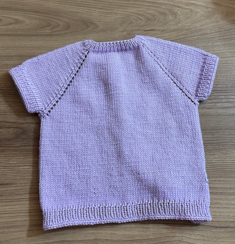 Hello kitty örgü bebek yelek - Görsel 5