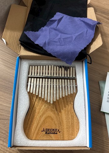 Gecko K1TCAP Kalimba - Bej ve Gri - Görsel 3