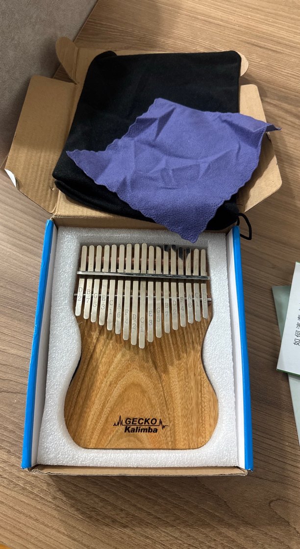 Gecko K1TCAP Kalimba - Bej ve Gri - Görsel 3