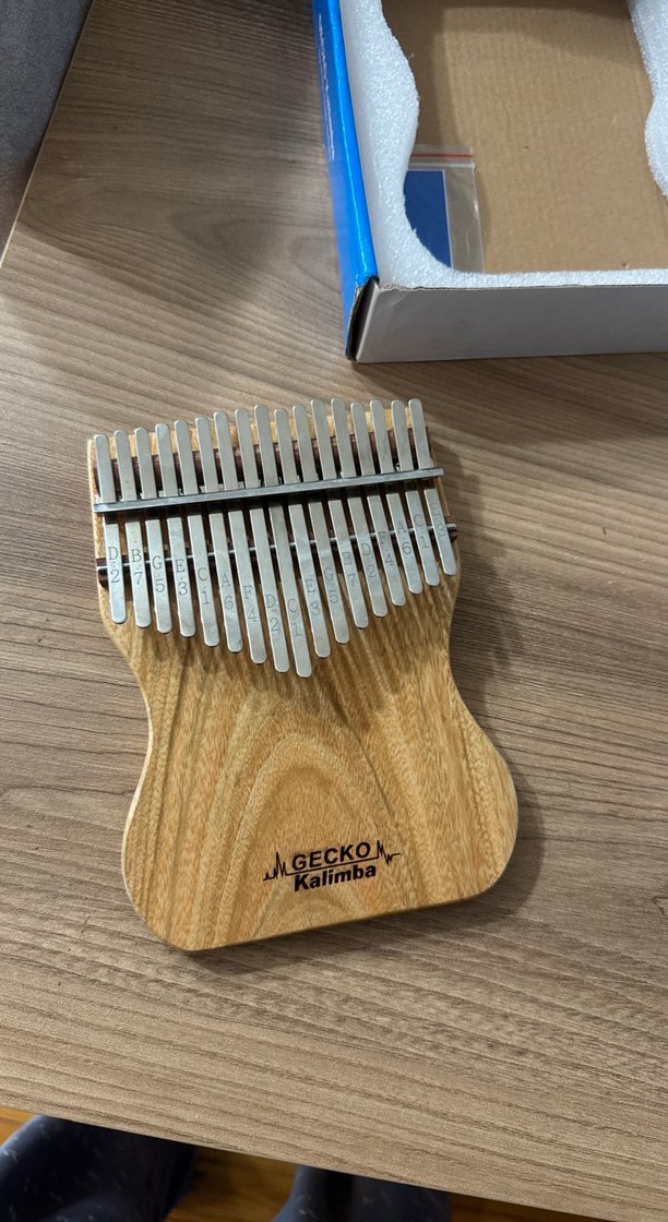 Gecko K1TCAP Kalimba - Bej ve Gri - Görsel 4