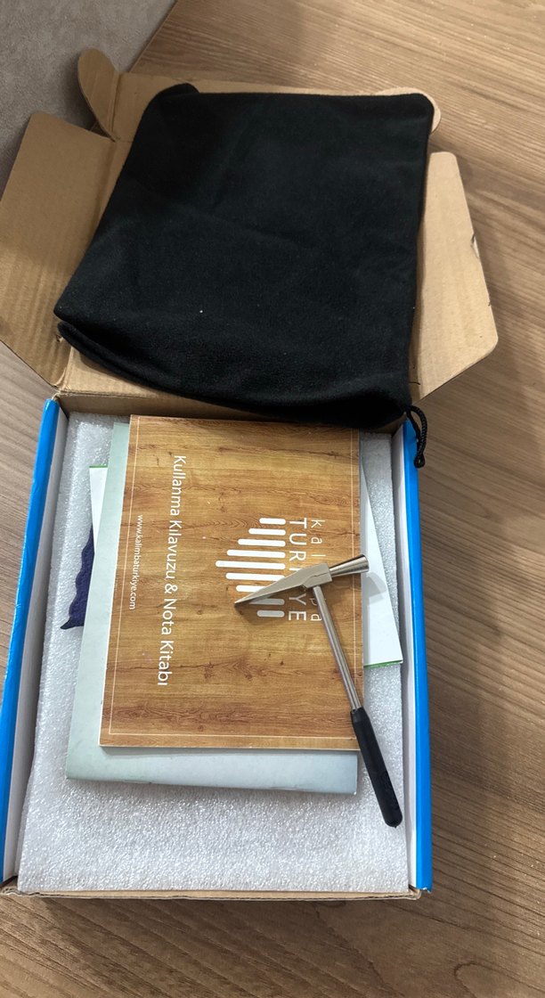 Gecko K1TCAP Kalimba - Bej ve Gri - Görsel 2