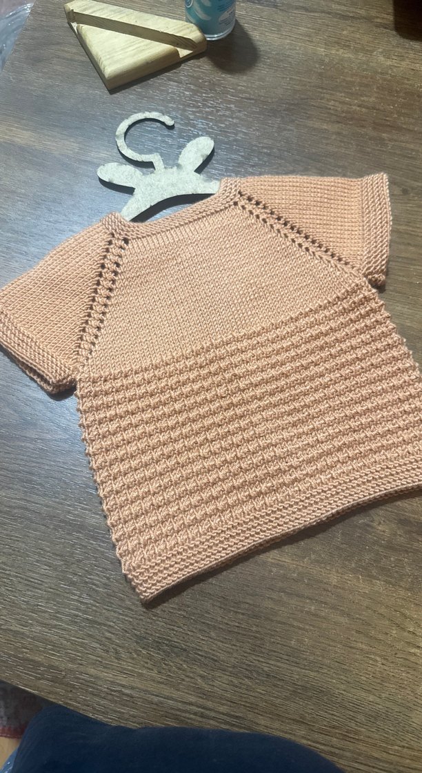 Handmade  bebek yeleği - Görsel 2