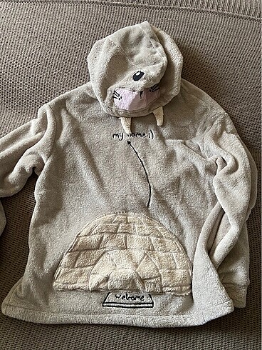 Penti peluş sweatshirt