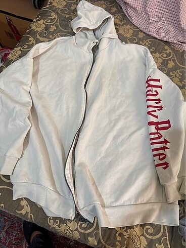 s Beden Mavi oversize sweatshirt