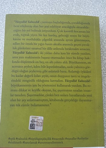  Yüzyıllık Yalnızlık - Gabriel García Márquez