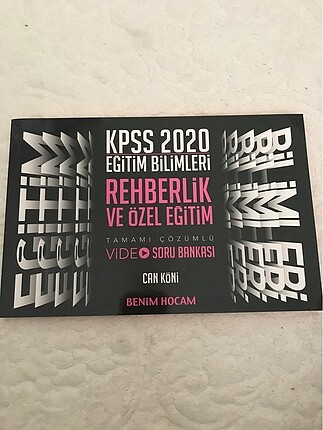 Benim hocam eğitim bilimleri soru bankası