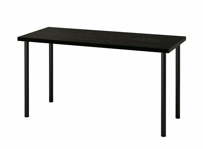 diğer Beden siyah Renk Ikea Lagkapten çalışma masası 140x60 cm