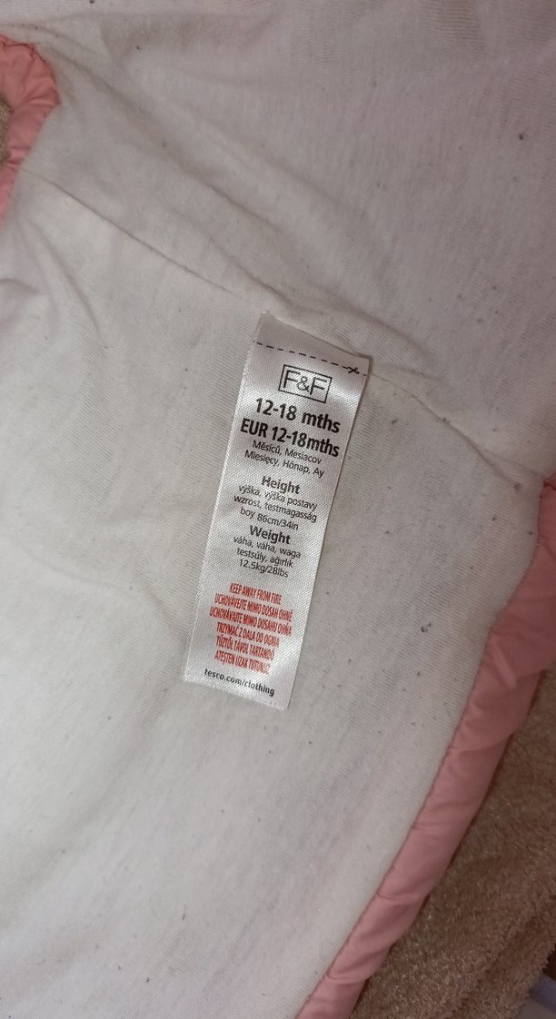 Kız Çocuk Kapüşonlu Fermuarlı Pembe Yelek - Görsel 3