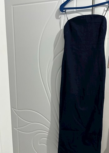 Zara jean straplez elbise - Görsel 2