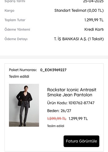 Mavi marka jean Rockstar Iconic Antrasit Slim Jean Pantolon - Görsel 6