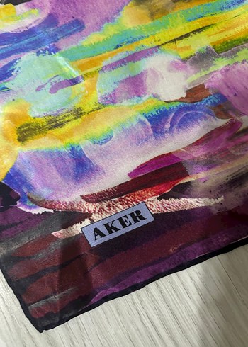 Aker ipek şal - Görsel 2