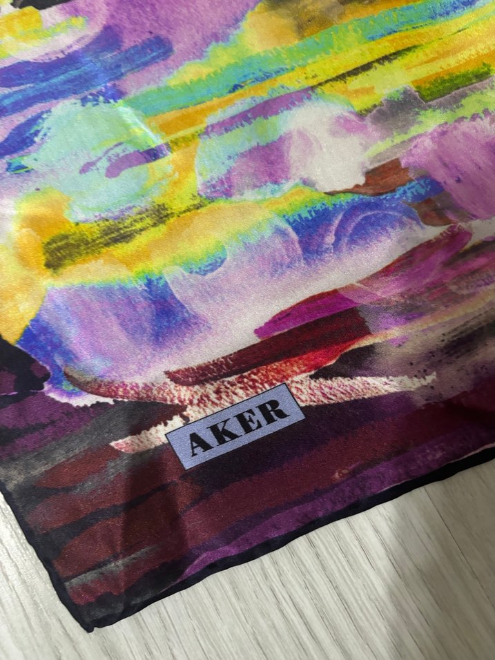 Aker ipek şal - Görsel 2