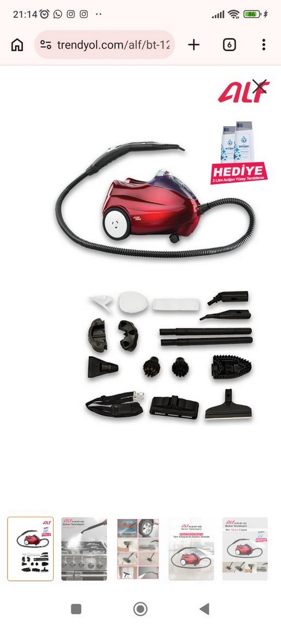 Çok Fonksiyonlu Buharlı Temizleyici - Görsel 3