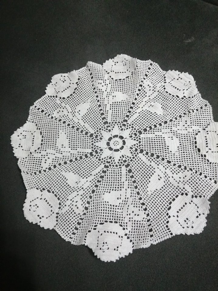 El Yapımı Beyaz Dantel Motifleri - Görsel 2