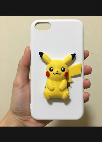 pokemon pikachu telefon kılıfı süsü