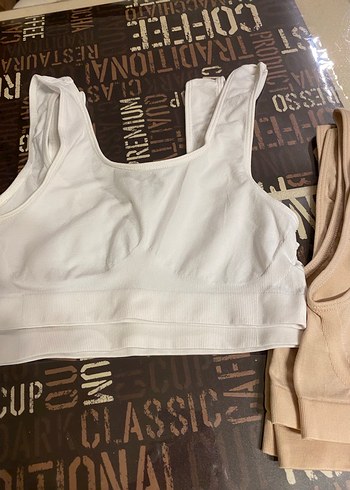 Bej Spor Sütyeni, Normal Boy, Düz Desen M&S - Görsel 2