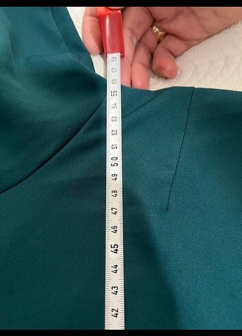 46 Beden yeşil Renk Tesettür abiye elbise