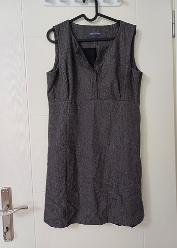 Gri Kolsuz Hamile Midi Tunik
