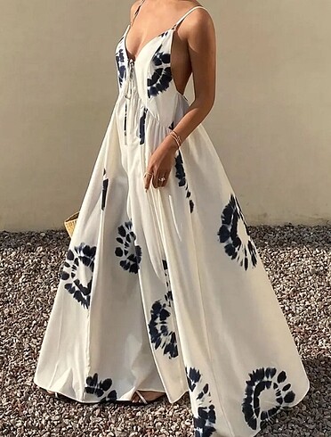 Zara yazlık elbise