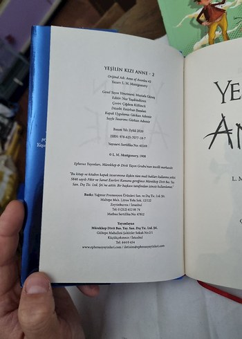 Beden Renk Yeşilin Kızı Anne - L. M. Montgomery