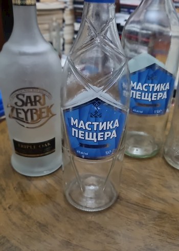 Beden Beyaz Cam Şişeler Seti